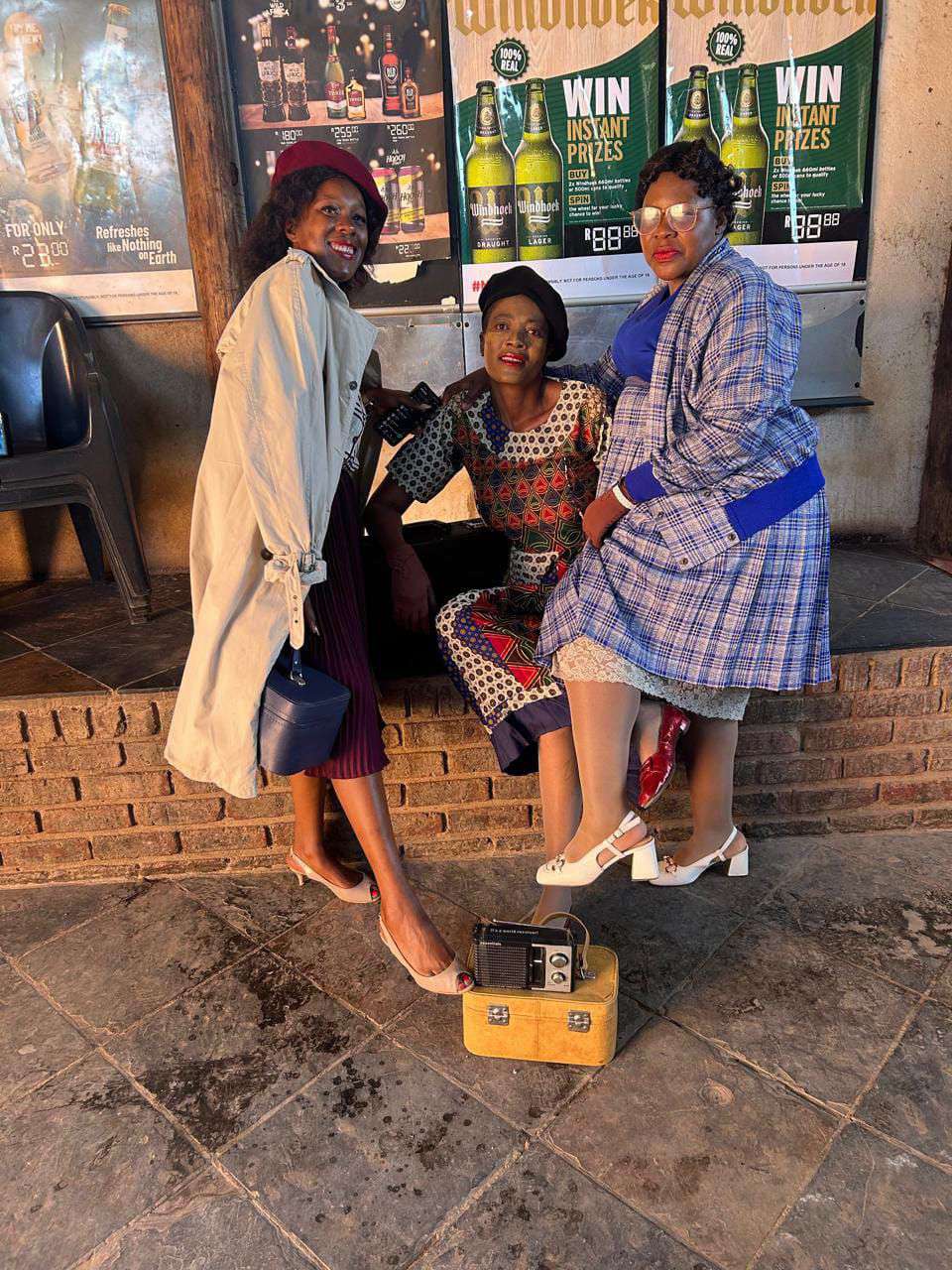 Guests in vintage outfits at Sweet Harmony Soulful Sunday